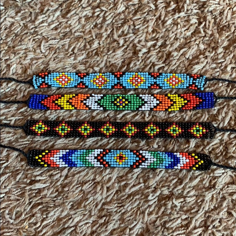 Beaded bracelet/ anklet